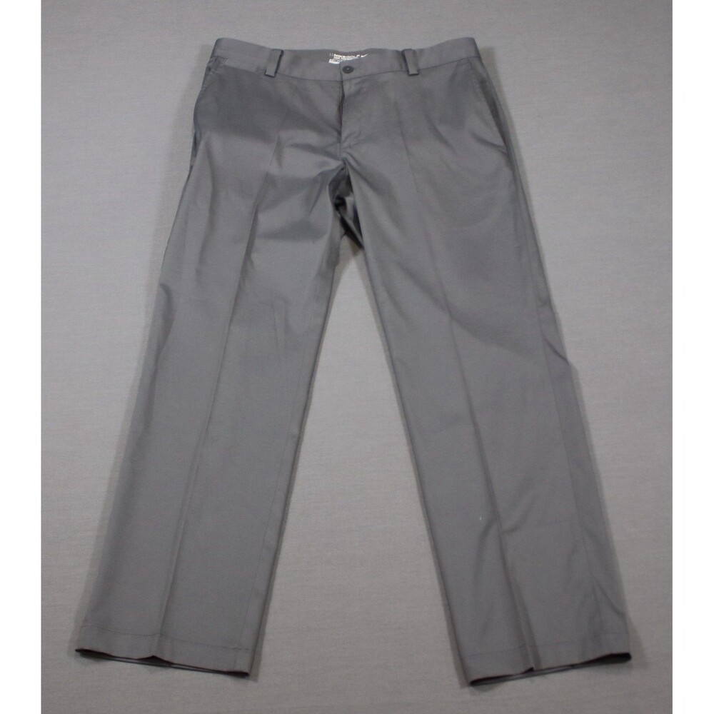 Nike Golf Tour Performance Mens Pants Slacks Gray Dri Fit Tag Sz 32X32 (34X30)